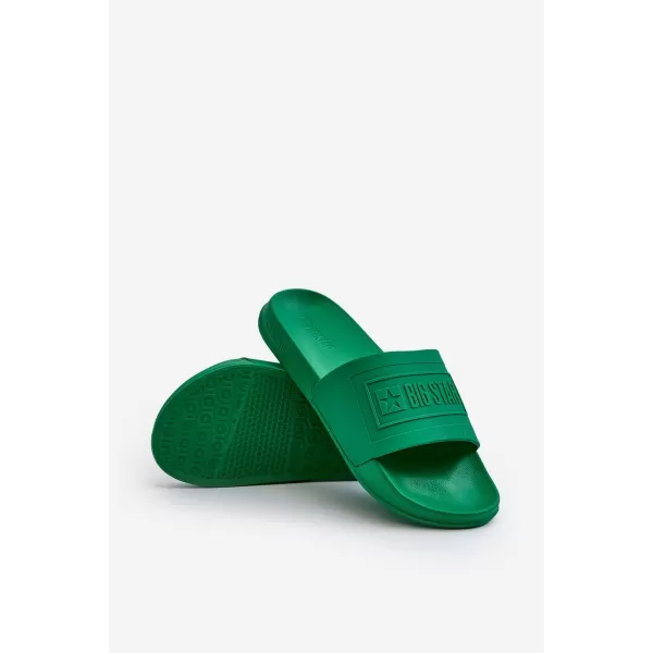  Moški natikači BIG STAR NN174650 GREEN Big Star Shoes 