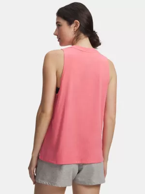 Ženski brezrokavnik UNDER ARMOUR UA RIVAL MUSCLE TANK 1383659-600 ROZA