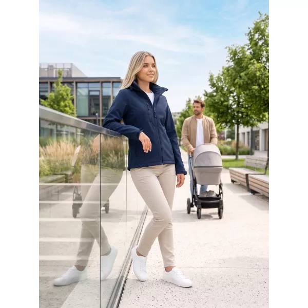  Ženska softshell jakna ALTISPORT NoPrint NP/ALW945 MORNARSKO MODRA 