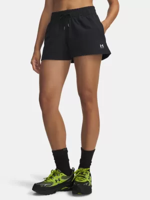 Ženske kratke hlače UNDER ARMOUR SPORT TERRY SHORT 6011022-001 ČRNA