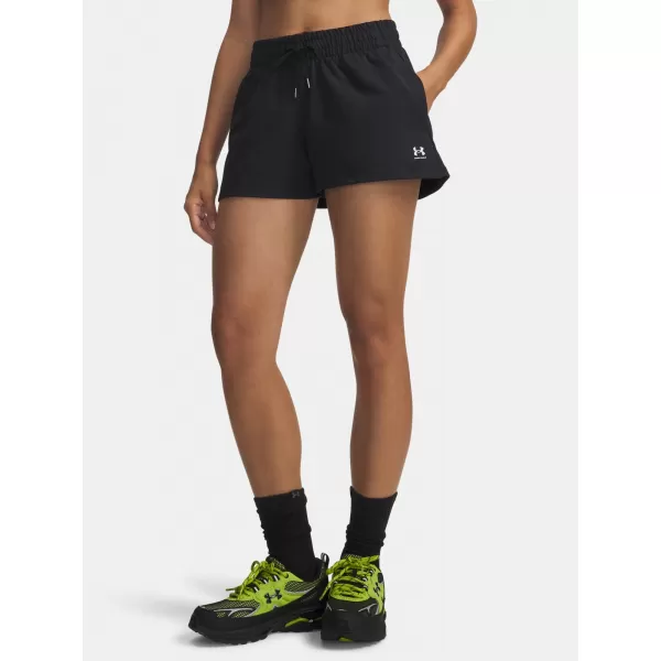  Ženske kratke hlače UNDER ARMOUR SPORT TERRY SHORT 6011022-001 ČRNA 