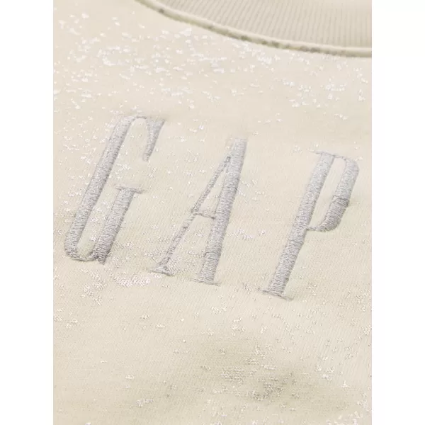  Otroški pulover GAP LOGO SWEATSHIRT 628718-01 IVORY MRAZ 