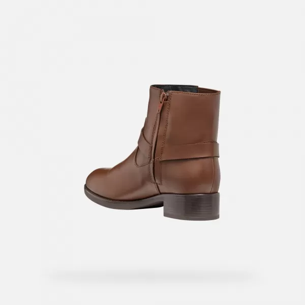  Ženski gležnjarji GEOX FELICITY ABX G004337 RJAVA 