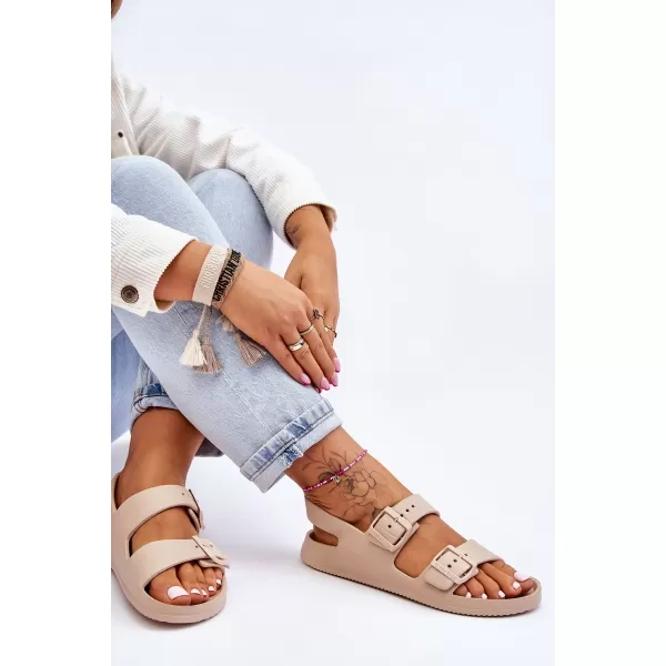  Ženski čevlji BIG STAR LL274746 BEIGE Big Star Shoes 
