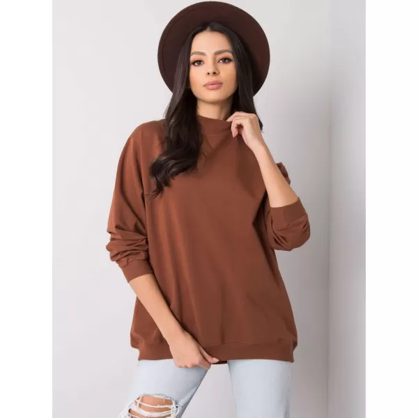  Ženski pulover BASIC FEEL GOOD RV-BL-5185.81P RJAVA 