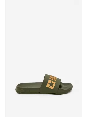Moški natikači BIG STAR SS174360 GREEN Big Star Shoes
