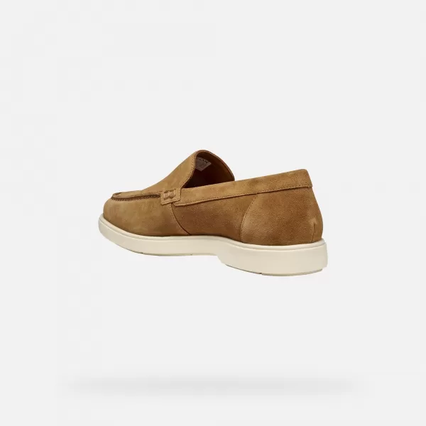  Moški mokasini GEOX SPHERICA EC17 G014396 RJAVA 
