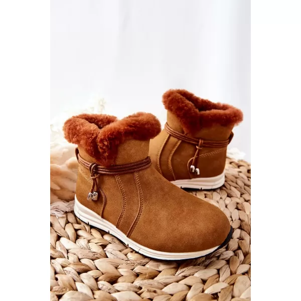 Otroški škornji za sneg BIG STAR BB374058BS CAMEL Big Star Shoes 