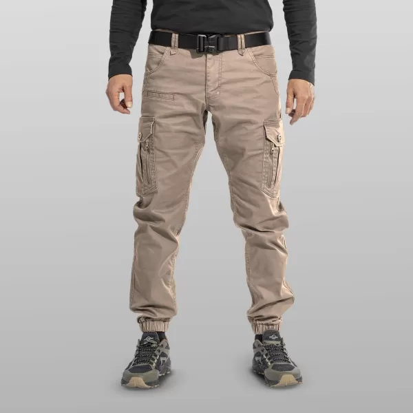  Hlače PENTAGON INVICTUS TACTICAL JOGGERS K05058 KAKI 