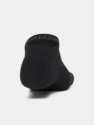 Nogavice UNDER ARMOUR PERFORMANCE COTTON 3PK NS 6009683-008 ČRNA