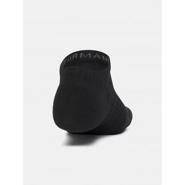  Nogavice UNDER ARMOUR PERFORMANCE COTTON 3PK NS 6009683-008 ČRNA 