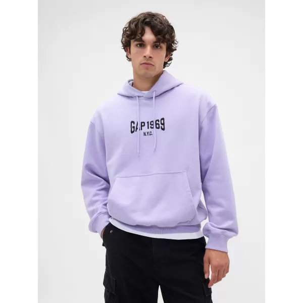  Moški pulover GAP LOGO PULLOVER HOODIE 821291-00 ORHIDEJA 