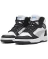 Ženski čevlji PUMA REBOUNDV6MIDSPACEBELLEJR 402768-02 PUMA ČRNA/LILA CRUSH/BELA