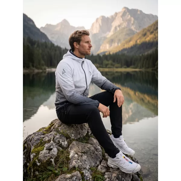  Moška vrhunska softshell jakna ALTISPORT VOJ/ALM126JACK01 ČRNO-BELO 