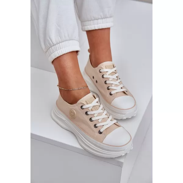  Ženske superge BIG STAR NN274127 BEŽ Big Star Shoes 