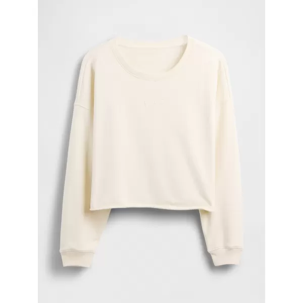  Ženski pulover GAP LOGO SWEATSHIRT 799277-02 BELO JADRO 