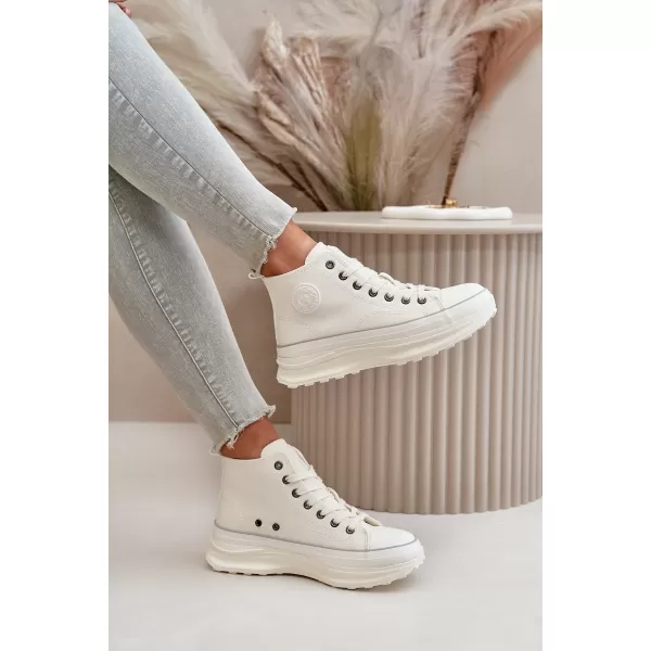  Ženske superge BIG STAR OO274064 WHITE Big Star Shoes 