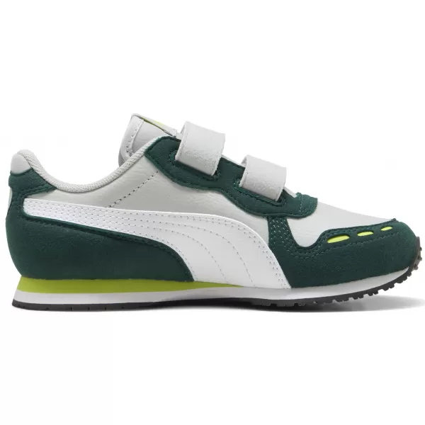  Otroški čevlji PUMA CABANA RACER SL 20 V PS 383730-19 SVETLO SIVA/BELA/TEMNO MIRTA 