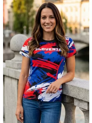 Ženska vrhunska majica s kratkimi rokavi ALTISPORT VOJ/ALW036SI/TR01 PROGE
