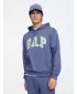 Moški pulover GAP HERITAGE LOGO PULLOVER HOODIE 868460-06 TIHA MODRA