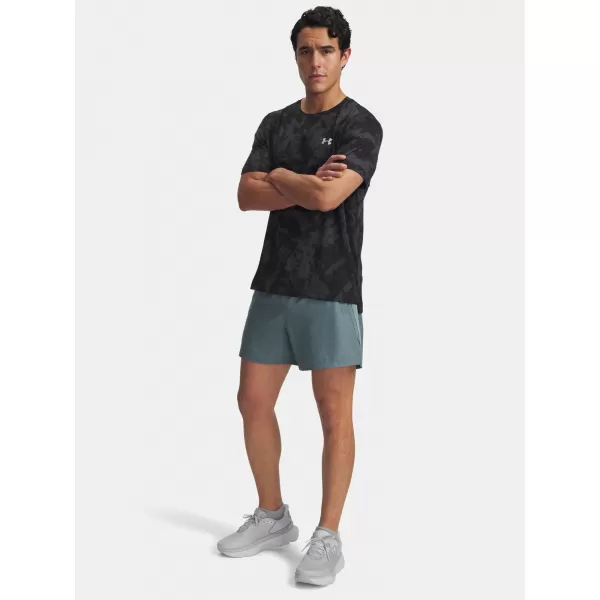  Moške kratke hlače UNDER ARMOUR UA LAUNCH 5'' SHORTS 1382617-587 MODRA 