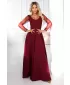 Obleka NUMOCO 640-1 BORDO