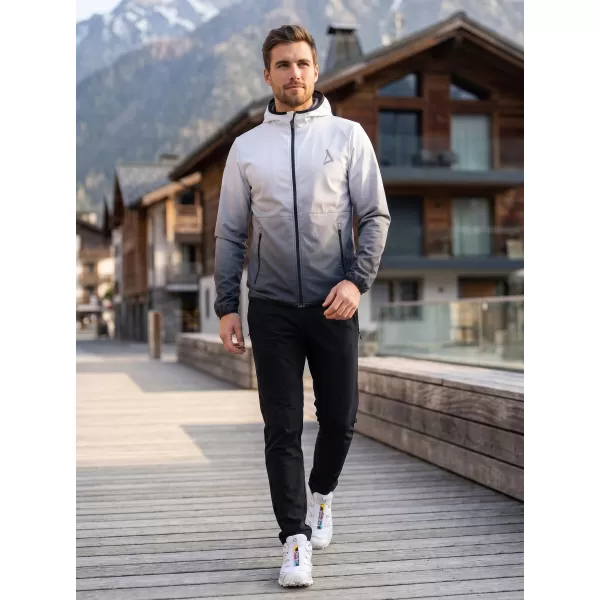  Moška vrhunska softshell jakna ALTISPORT VOJ/ALM126JACK01 ČRNO-BELO 
