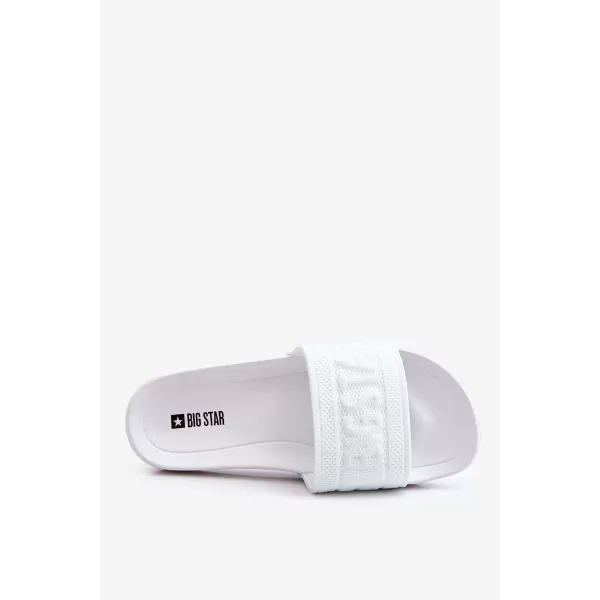  Ženski natikači BIG STAR LL274A159 WHITE Big Star Shoes 