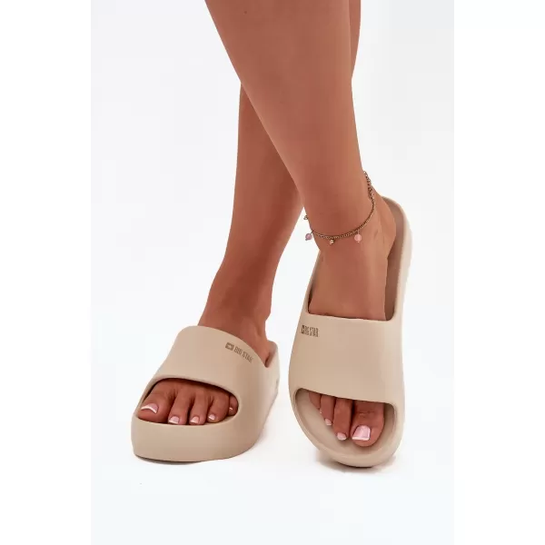  Ženski natikači BIG STAR SS274722 BEIGE Big Star Shoes 