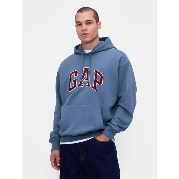  Moški pulover GAP LOGO PULLOVER HOODIE 781237-01 KORUZNICA 