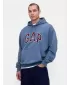 Moški pulover GAP LOGO PULLOVER HOODIE 781237-01 KORUZNICA