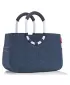 Torba REISENTHEL Loopshopper M TEMNO MODRA RIBJA KOST