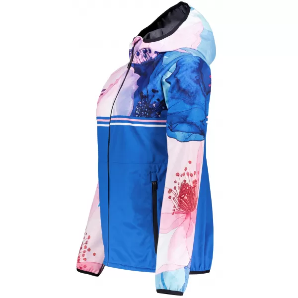  Ženska vrhunska softshell jakna ALTISPORT VOJ/ALW117JACK01 MODRA/ROZA 