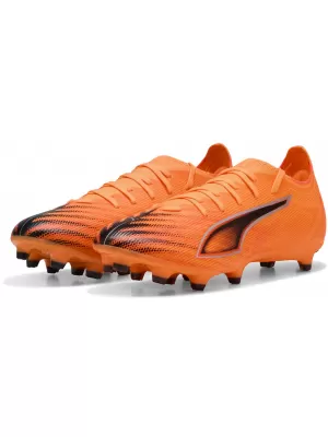 Škornji PUMA ULTRA 6 MATCH FG/AG 108514-03 SEGRETI OGENJ/ČRNO/ŽAREČE RDEČE