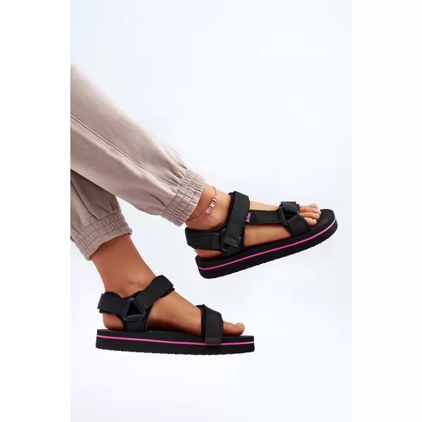  Ženske sandale LEE COOPER LCW-24-05-2751L ČRNA 