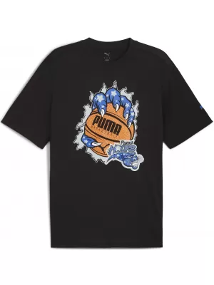 Moška majica s kratkimi rokavi PUMA HOOPAVERSE TEE 3 632891-02 ČRNA PUMA