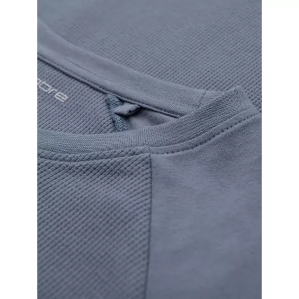  Moška majica s kratkimi rokavi OMBRE OM-LSCL-0109 MODRI DENIM 