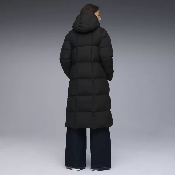  Ženski plašč PUMA HOODED DOWN PUFFER COAT 688390-01 ČRNA PUMA 