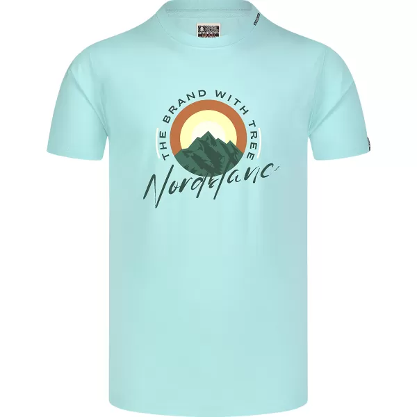  Moška majica s kratkimi rokavi NORDBLANC SUNRISE NBSMT8152 SVETLO MODRA 