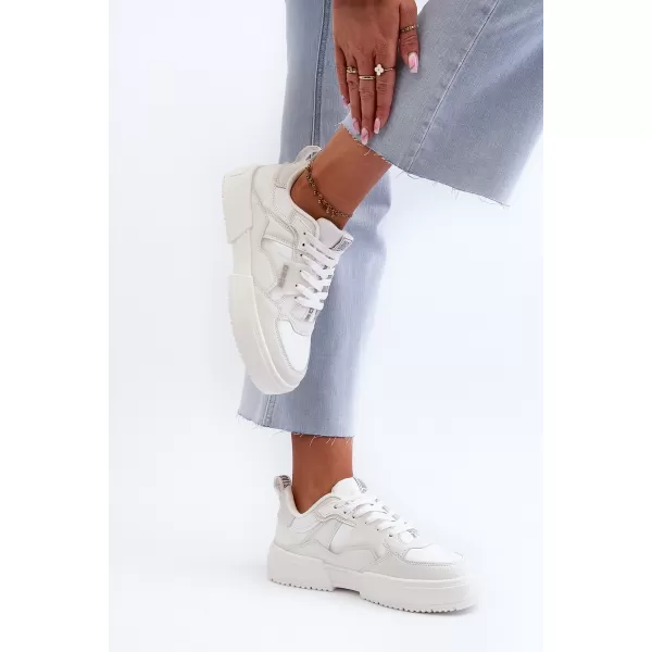  Ženske superge BIG STAR NN274322 WHITE Big Star Shoes 