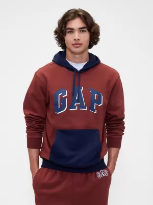 Moški pulover GAP LOGO PULLOVER HOODIE 795560-00 ŽGANA RUŠA