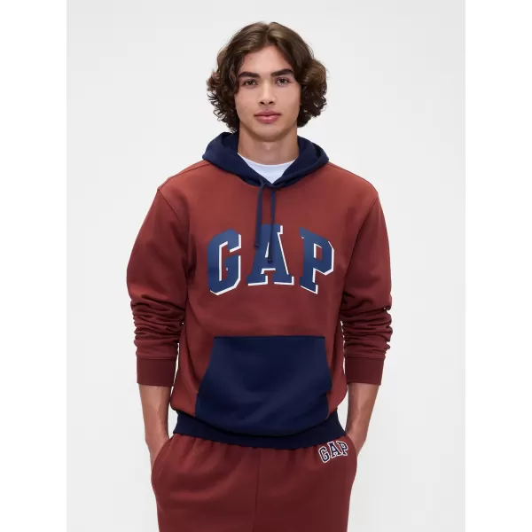  Moški pulover GAP LOGO PULLOVER HOODIE 795560-00 ŽGANA RUŠA 