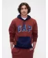 Moški pulover GAP LOGO PULLOVER HOODIE 795560-00 ŽGANA RUŠA