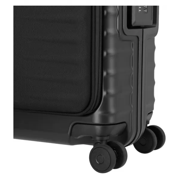  Kovček TITAN Overseas S Front pocket NOČNA SENKA ČRNA 