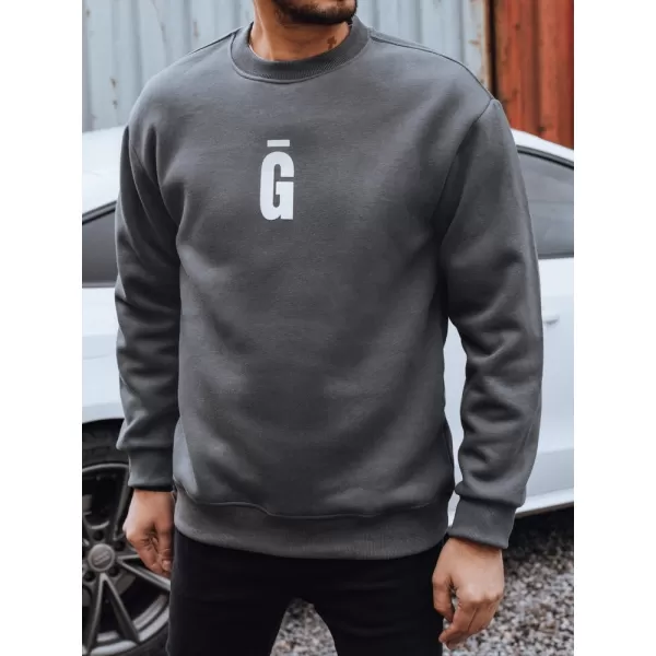 Moški pulover DSTREET BX5921 TEMNO SIVA 