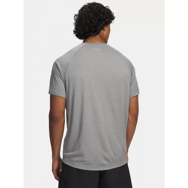  Moška majica s kratkimi rokavi UNDER ARMOUR TECH TEXTURED SS 1382796-709 ZELENA 