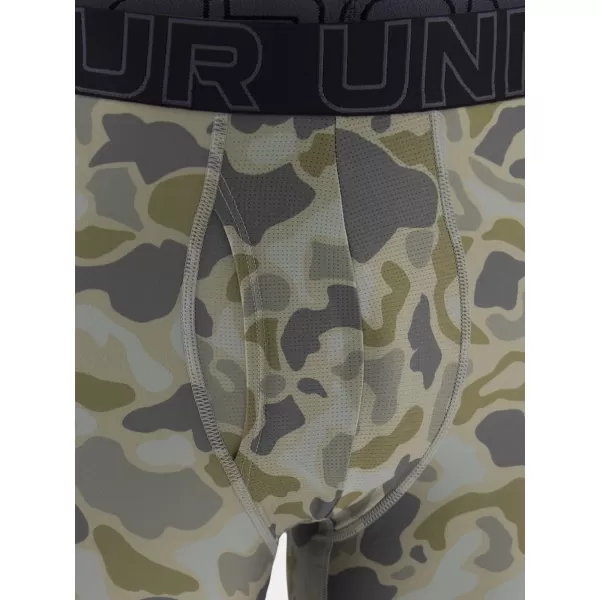  Moške boksarice UNDER ARMOUR UA PERFORMANCE TECH - PRINT 6IN - 1PK 1383875-069 TITAN 
