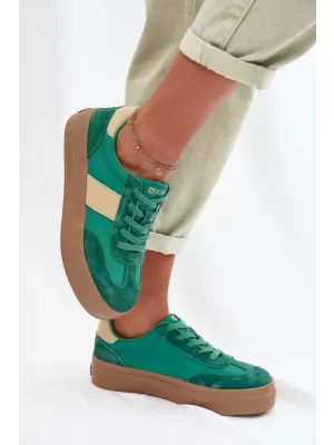 Ženske superge BIG STAR TT274163 GREEN Big Star Shoes