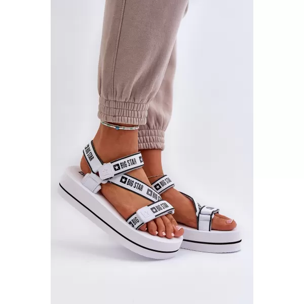  Ženski čevlji BIG STAR NN274A526 WHITE Big Star Shoes 