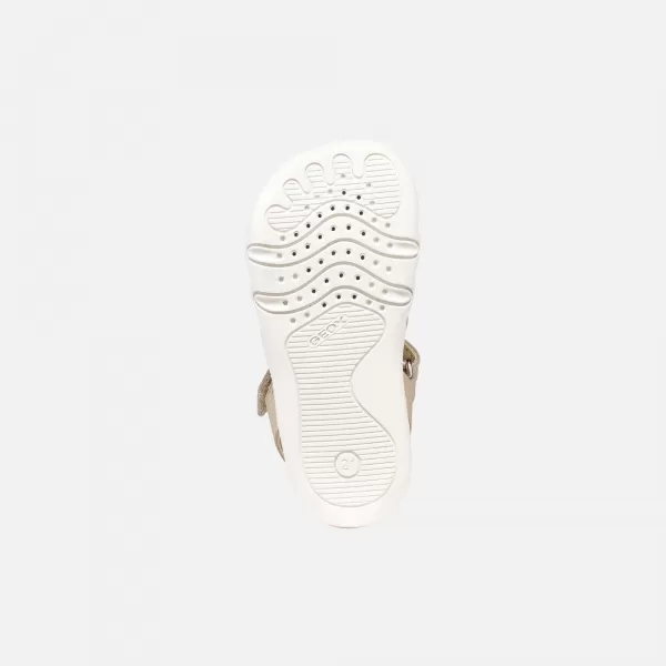  Dekliški sandali GEOX SANDAL STEPPIEUP B656QA0CR85C5000 BEŽ 